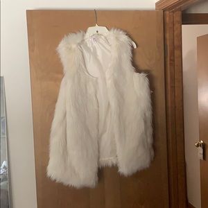 Faux fur vest from target-NWT